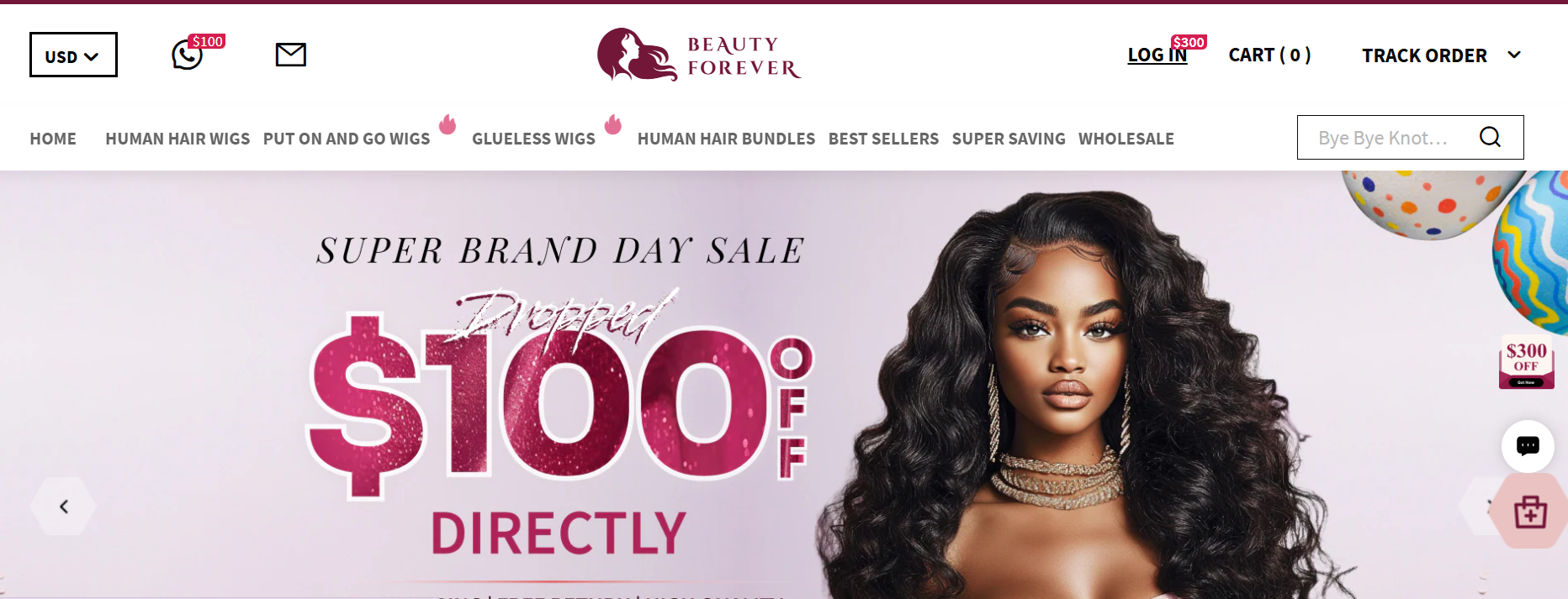 Beauty Forever Homepage