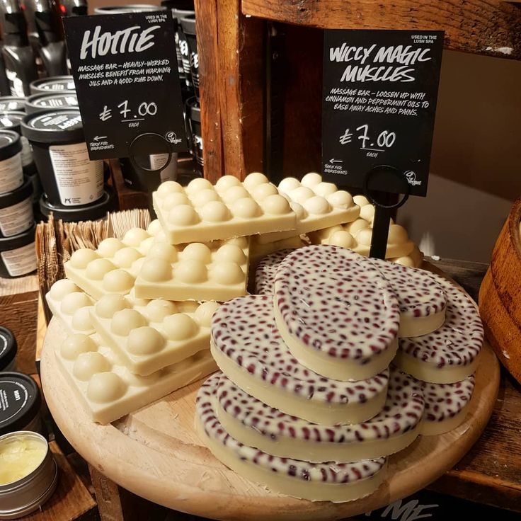 Lush Massage Oil Bars