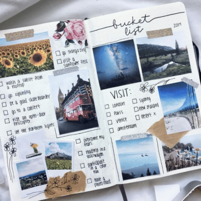 Bucket List Notebook