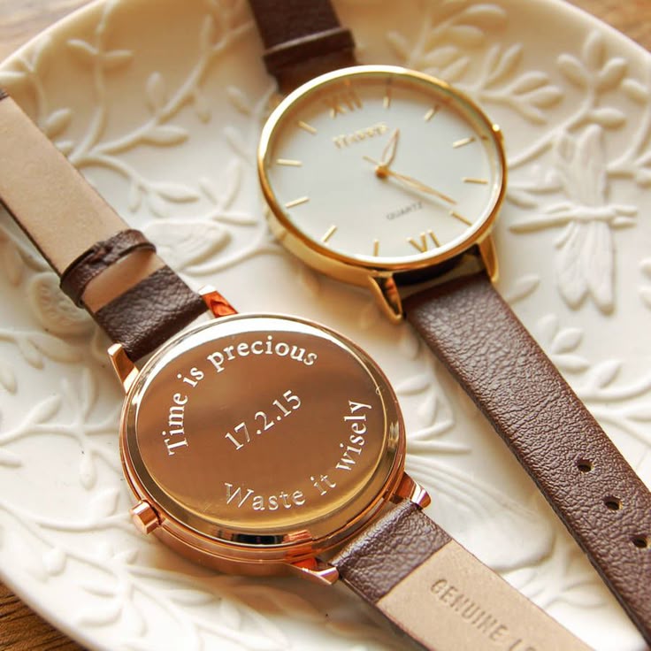 Engraved Watch