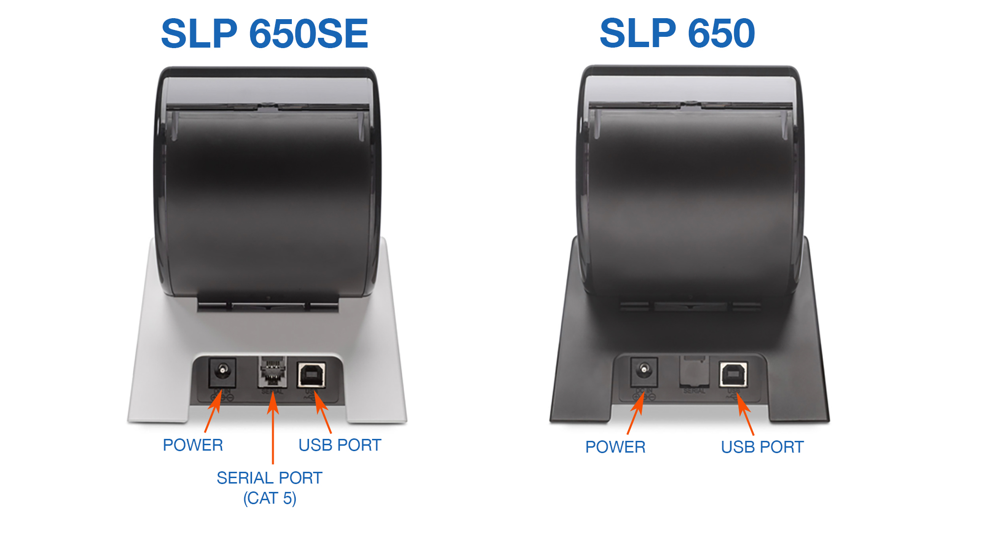 Difference between SLP650 and SLP650SE printers