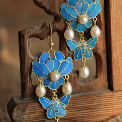 China-Inspired Earrings