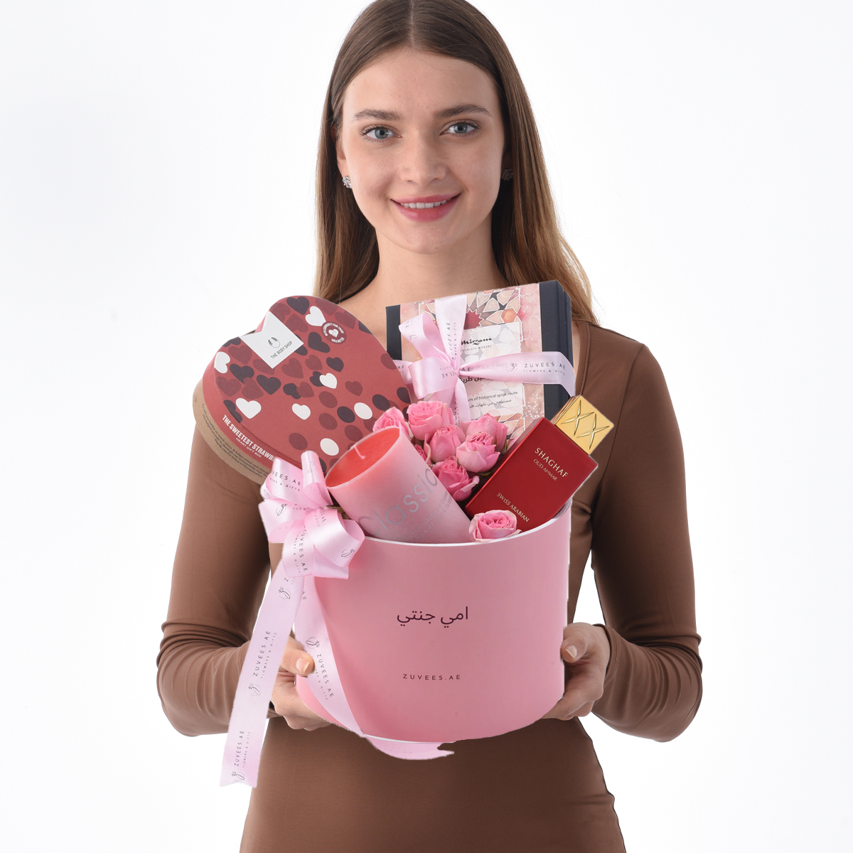 Lady holder hamper box