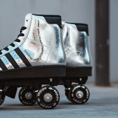 Leather High-Top Roller Skates