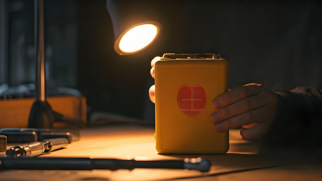 Maintaining an AED battery