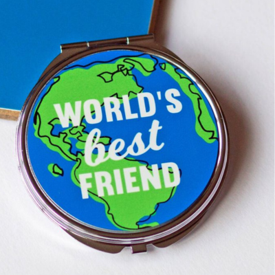 Best Friends Compact Mirror