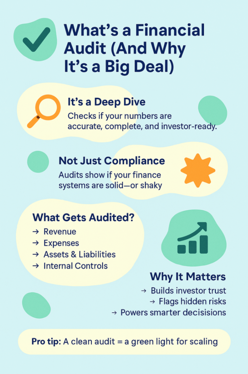 Infographic of What Is a Financial Audit