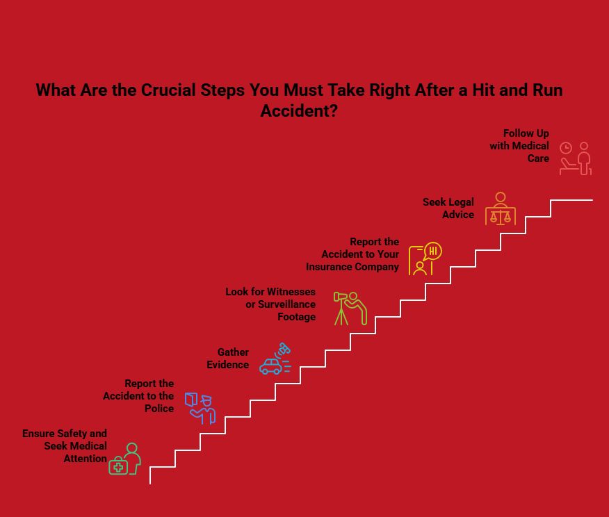 What Are the Crucial Steps You Must Take Right After a Hit and Run Accident Infographic