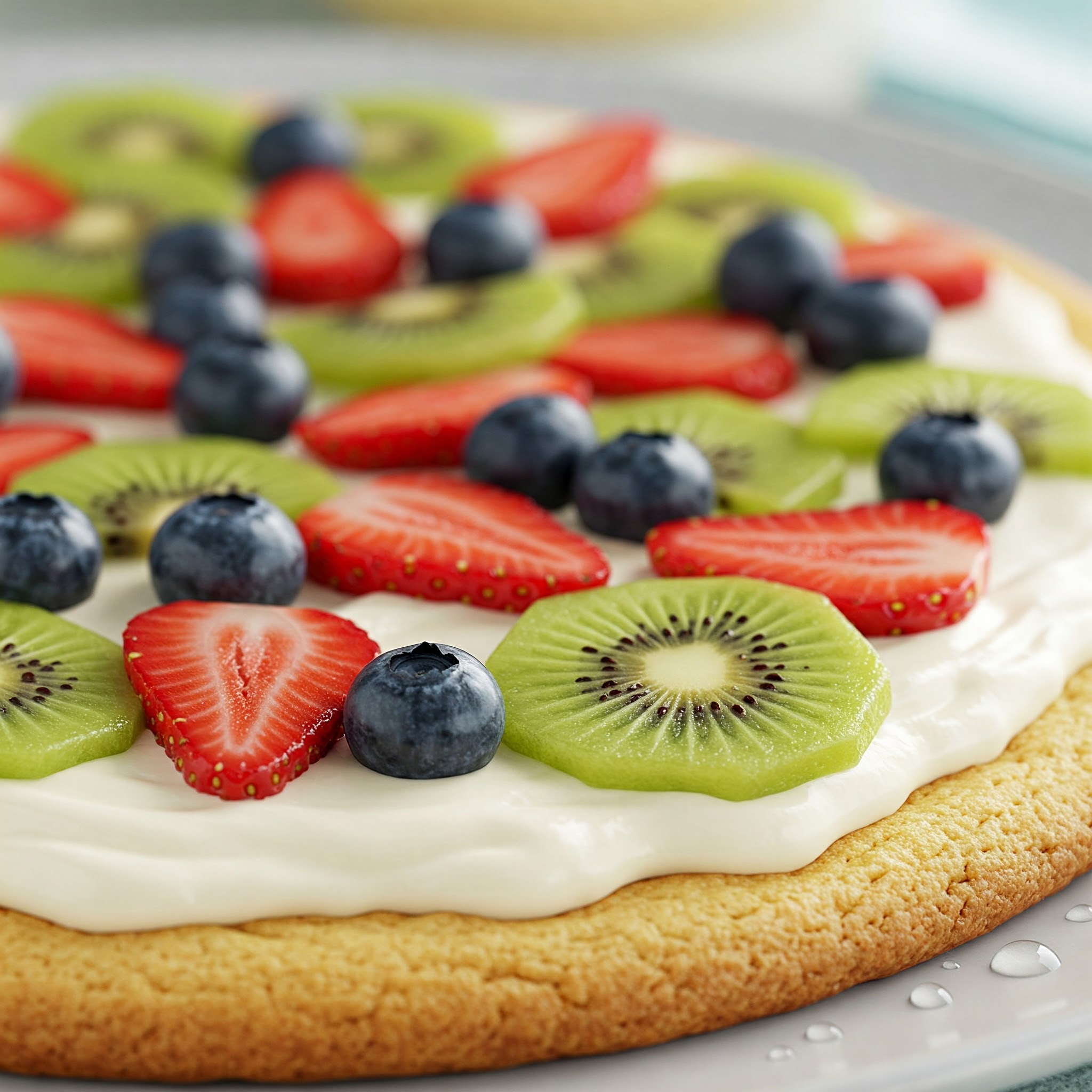 Fruit pizza