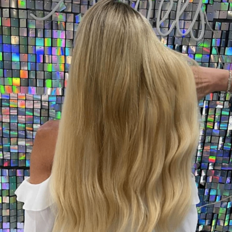Blonde woman