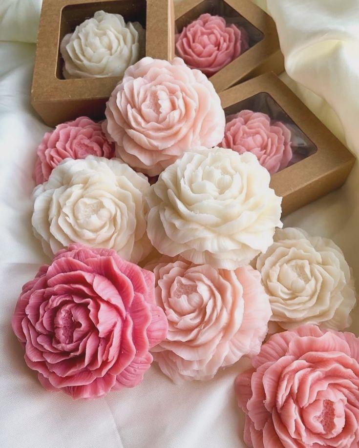 Rose-Scented Candle